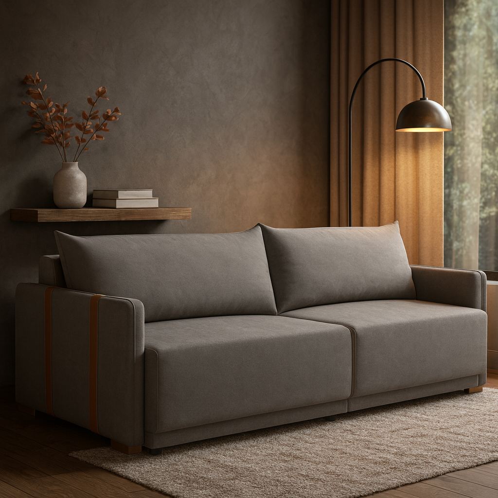 Sofa Unique Cinza - Imagem 10