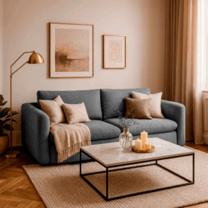 Sofa Veneza Acinzentado